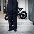 TECH TRAVEL PANTS #BLACK [BP-63025]