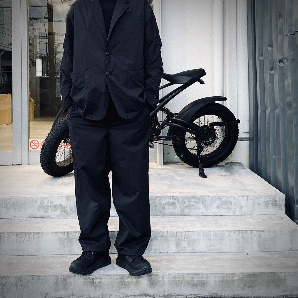 TECH TRAVEL PANTS #BLACK [BP-63025]