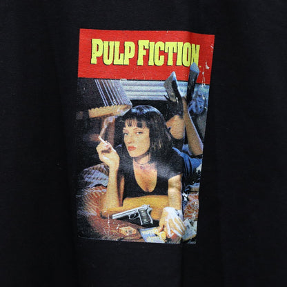 PULP FICTION | CREW NECK LONG SLEEVE T-SHIRT ( TYPE-3 ) #BLACK [PF-WM-LT03]