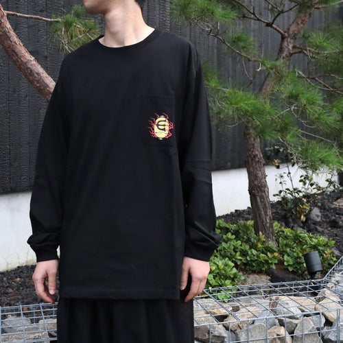 HYAKKI YAENZU LS TEE #Black [26FW_T02]