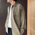 Military Over Shirts #Olive [SD26F-SH03]