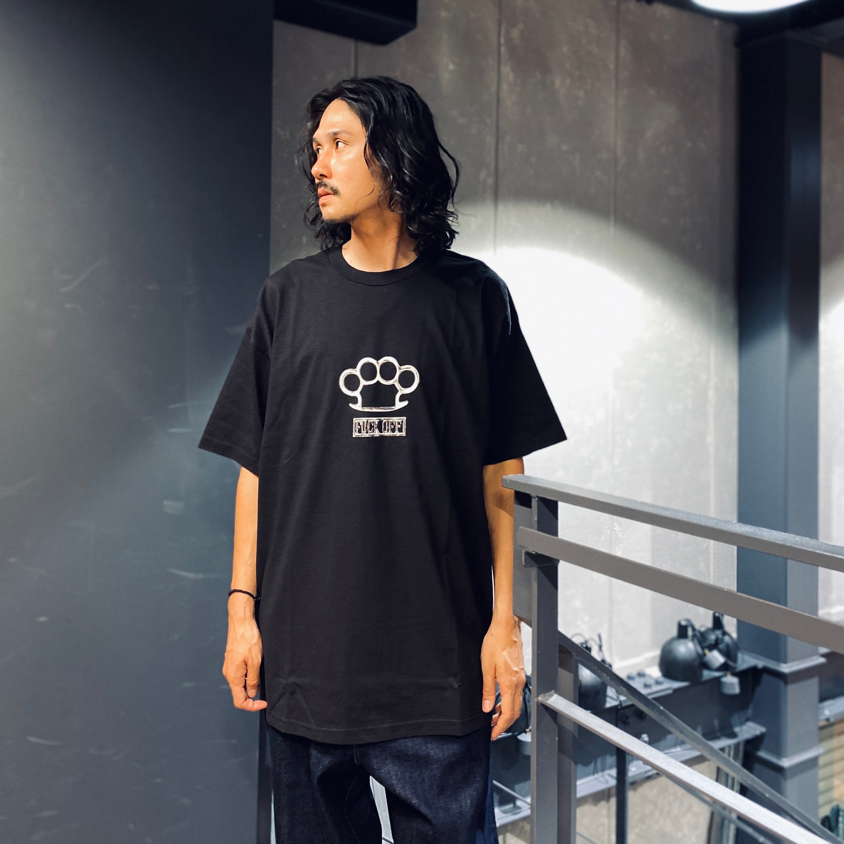 JOHNNY | CREW NECK T-SHIRT #BLACK [JOHNNY-WM-TEE01]