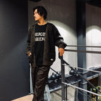 HEAVY WEIGHT CREW NECK SWEAT SHIRT -TYPE 3- #BLACK [23FW-WMC-SS06]