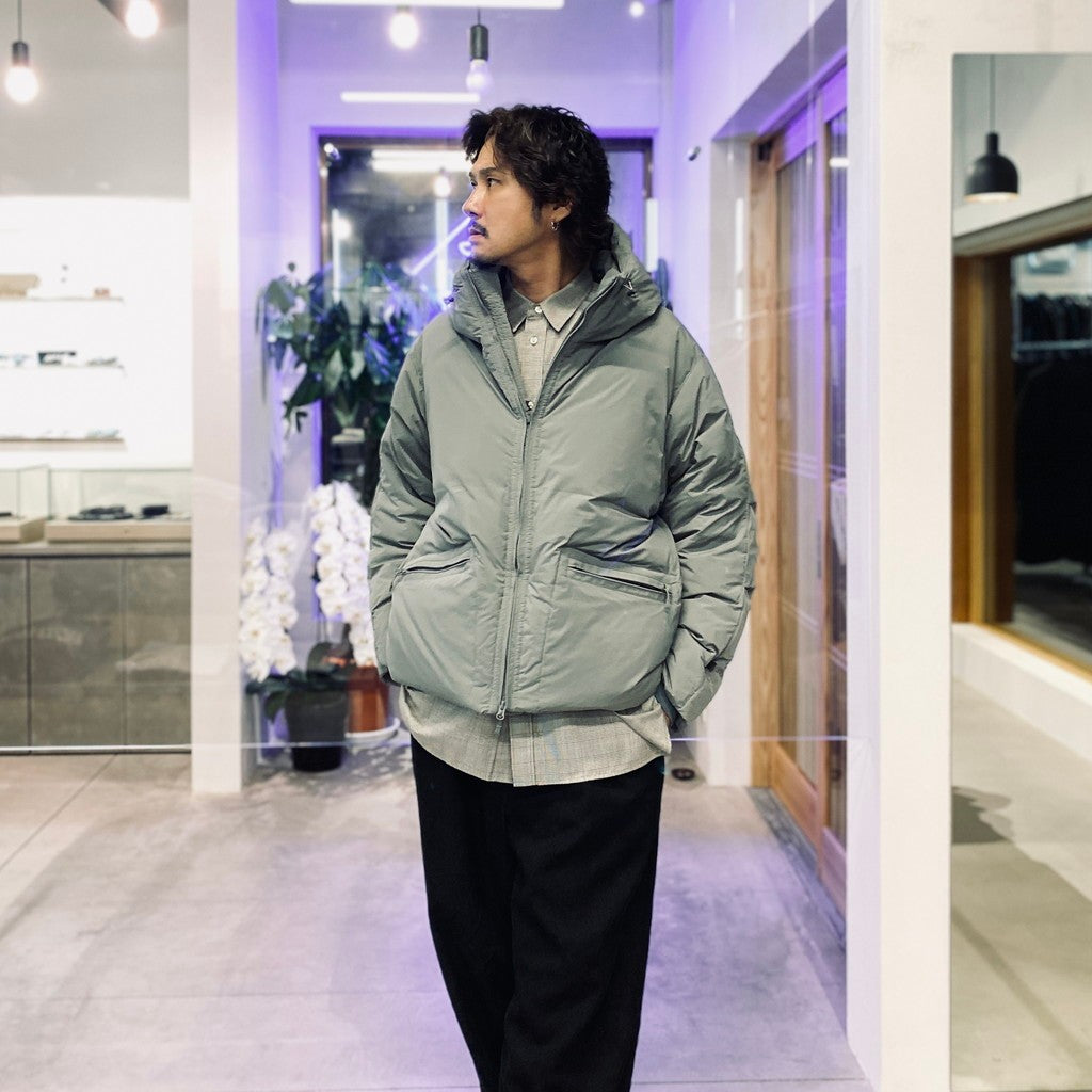 E) DタウンCロック 鴨川つばめ 初版 ハードカバー TECH 2WAY CADET DOWN PARKA #GRAY [BW-42025W] – cocorozashi