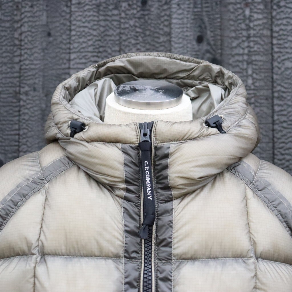 D.D. SHELL HOODED DOWN JACKET #356 FALLEN ROCK [21CMOW702A -26FWM]