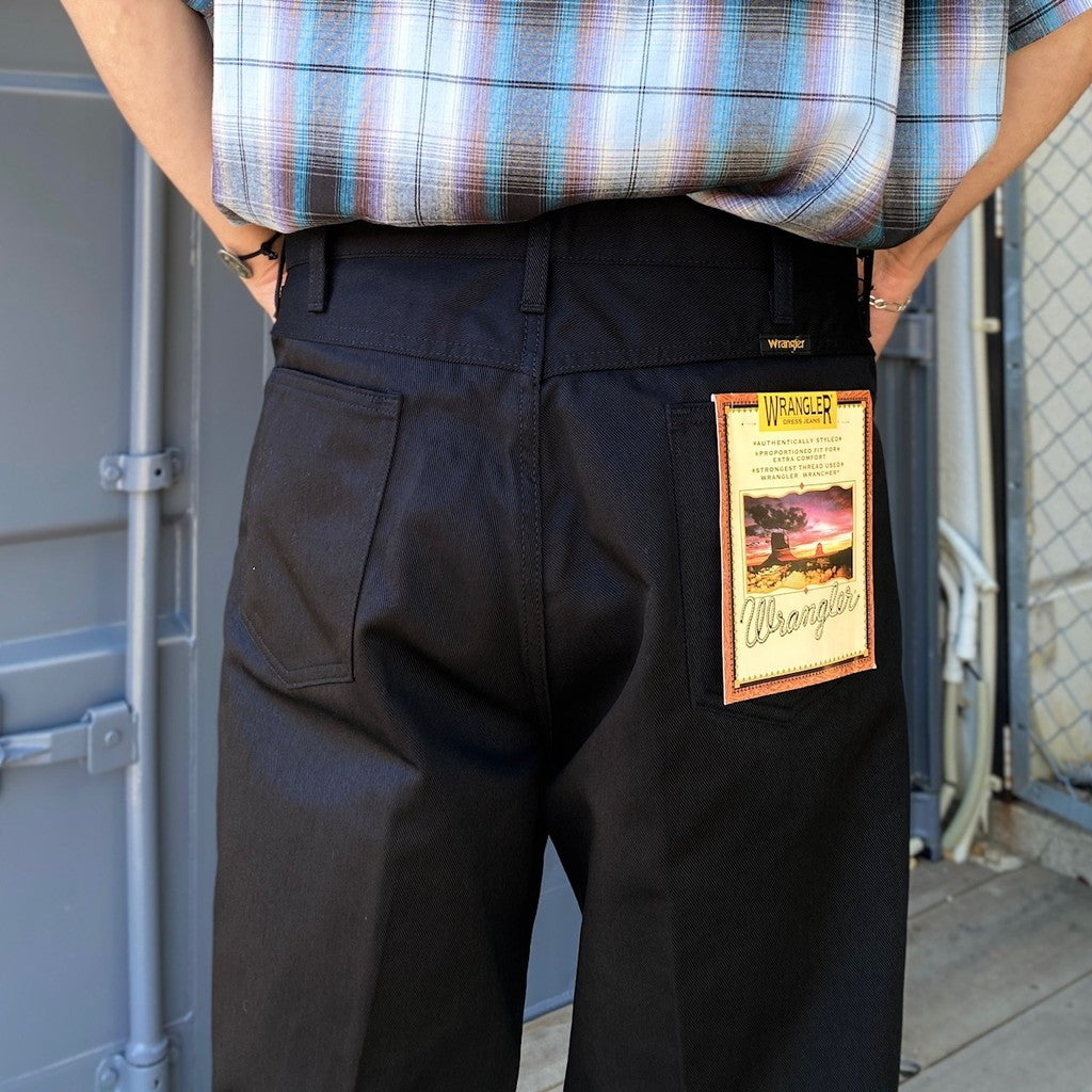 Wrangler | WRANCHER DRESS JEANS #BLACK [24SS-WMP-WG01]
