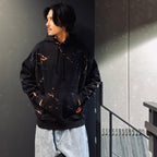 假日派克大衣#萬聖節黑色 [JC2409902]