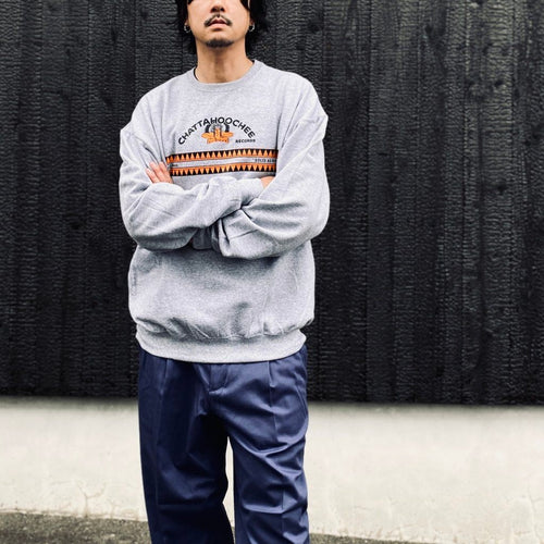 CREW NECK SWEAT SHIRT ( TYPE-2 ) #GRAY [26FW-WMC-SS12]