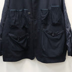 TECH LOOSE 2B JACKET FLANNEL #D.NAVY [BJ-32026W]