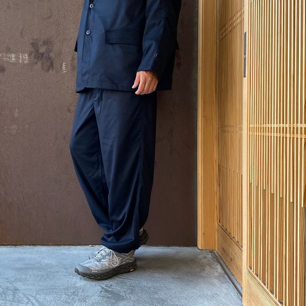 TECH EASY TROUSERS FLANNEL #D.NAVY [BP-39026W]