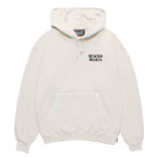 WASHED MIDDLE WEIGHT PULLOVER HOODED SWEAT SHIRT #IVORY [26SSE-WMC-SS02]