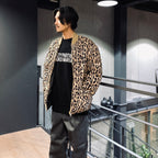 DICKIES | LEOPARD QUILTED JACKET #BEIGE [DICKIES-WM-BL09]