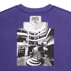 SOLID LOOSE CREW NECK #PURPLE [CES28CS12]