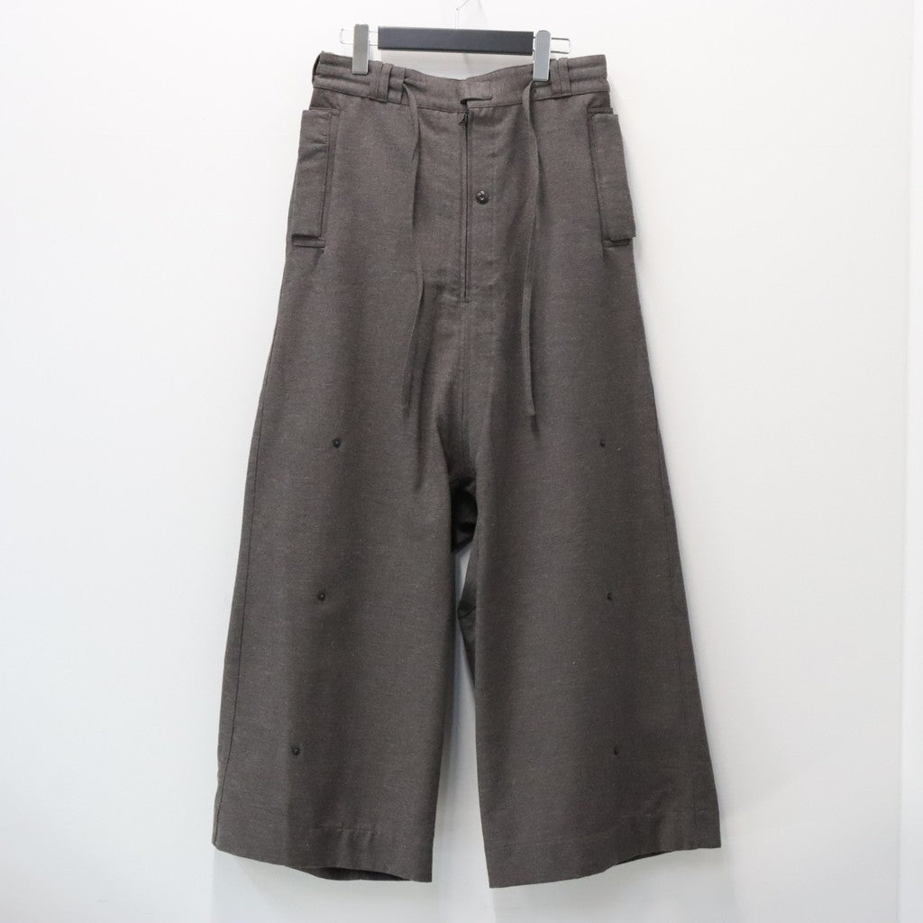 MORPH YI PANTS #CHARCOAL [JI-26AW-PT03-1]