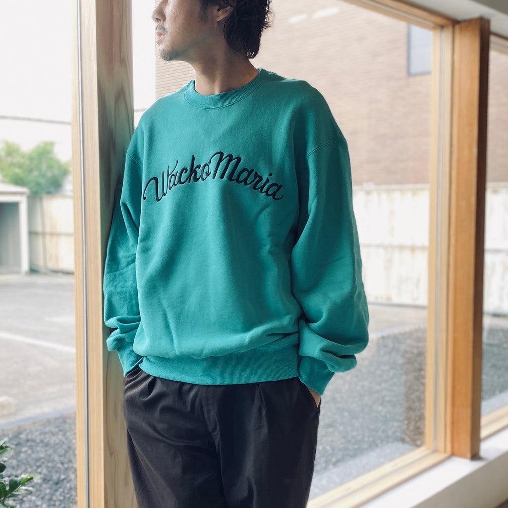 MIDDLE WEIGHT CREW NECK SWEAT SHIRT ( TYPE-1 ) #MINT [25FW