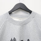 Skyscrapers Sweatshirts #Top Grey [SD26F-CT05]