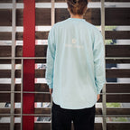 COTTON L/S T-SHIRT_Music always #BLUE [CCC-251T002]