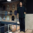 ROPE MESH LONG VEST #GREEN [FSU10241U0001]