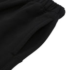 COMFORTABLE EASY SWEAT SHORTS #BLACK [HOD26-01-PT011]