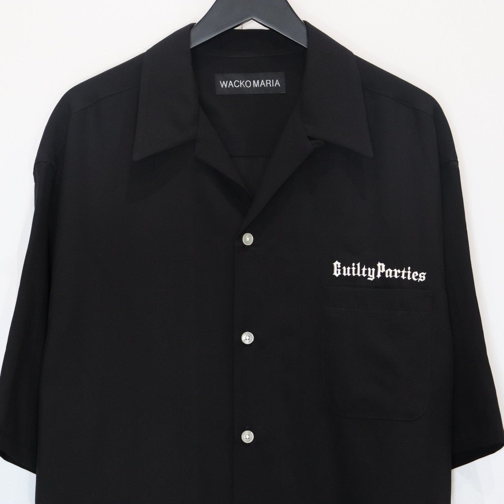 50年代短袖襯衫（TYPE-2）#黑色 [25SS-WMS-OC06]