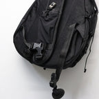 TEXTURED TWILL 3 POINTS SLINGER BAG #BLACK [FTT36261B0004]