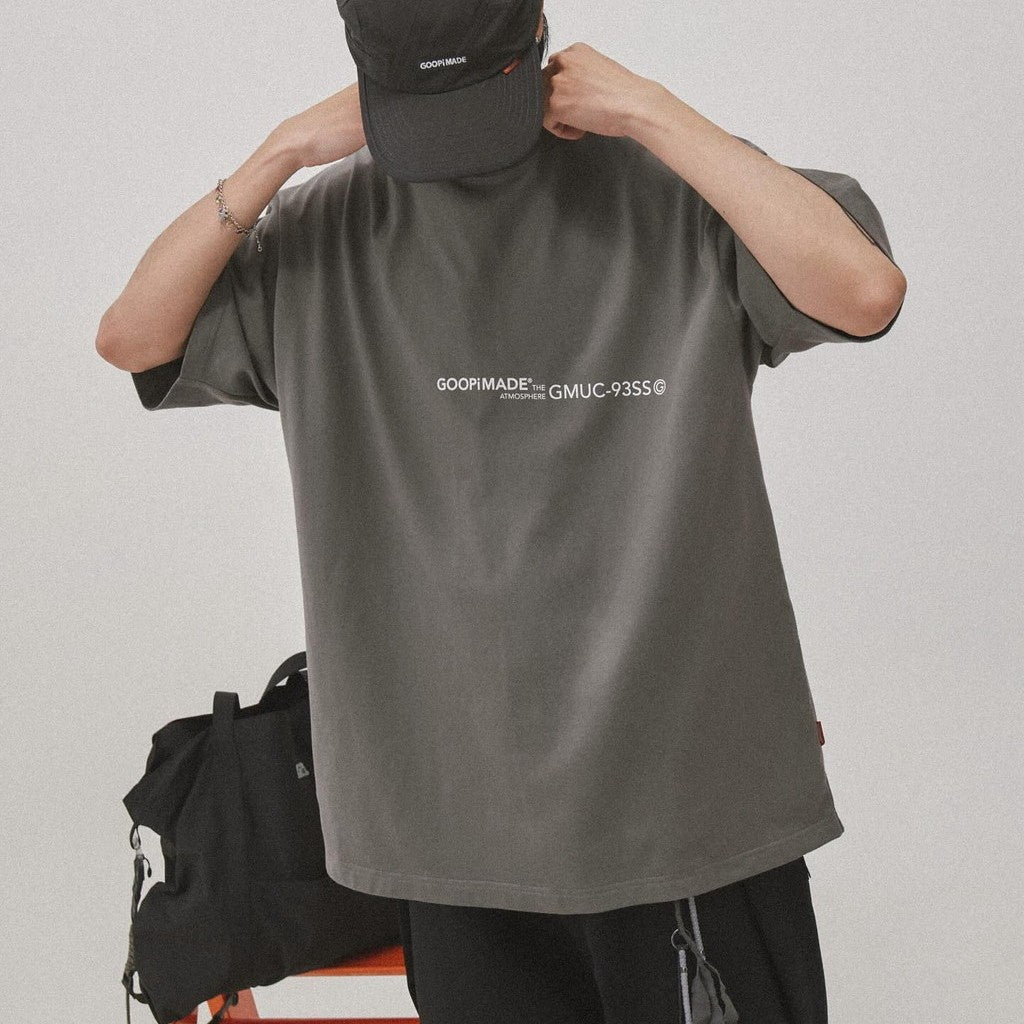 M005-i 「Crescent-G」 Graphic Tee #GRAY [GOOPI-24SS-APR-04]