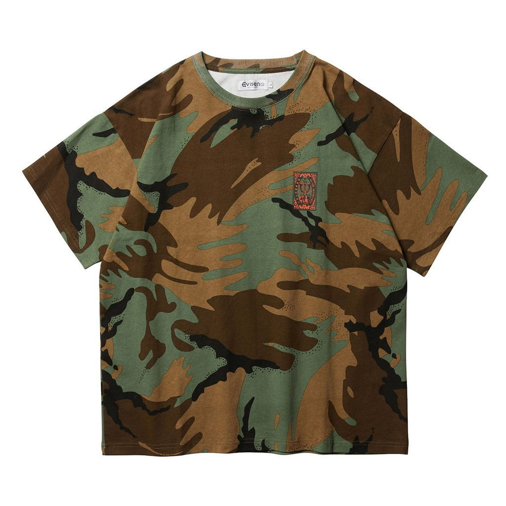 CLUB MATCH TEE #Evi camo [25SS-T06]