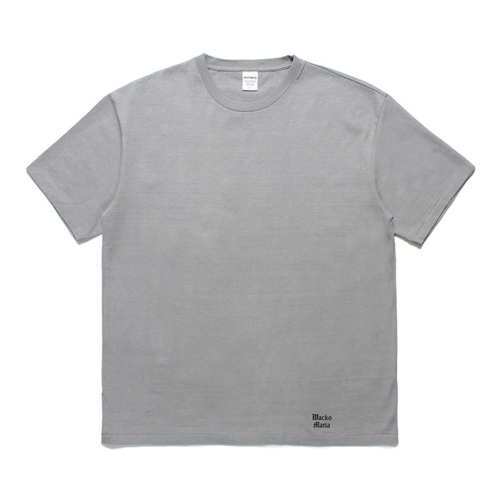 WASHED HEAVY WEIGHT CREW NECK T-SHIRT -TYPE 1- #GRAY [24SS-WMT-WT01]