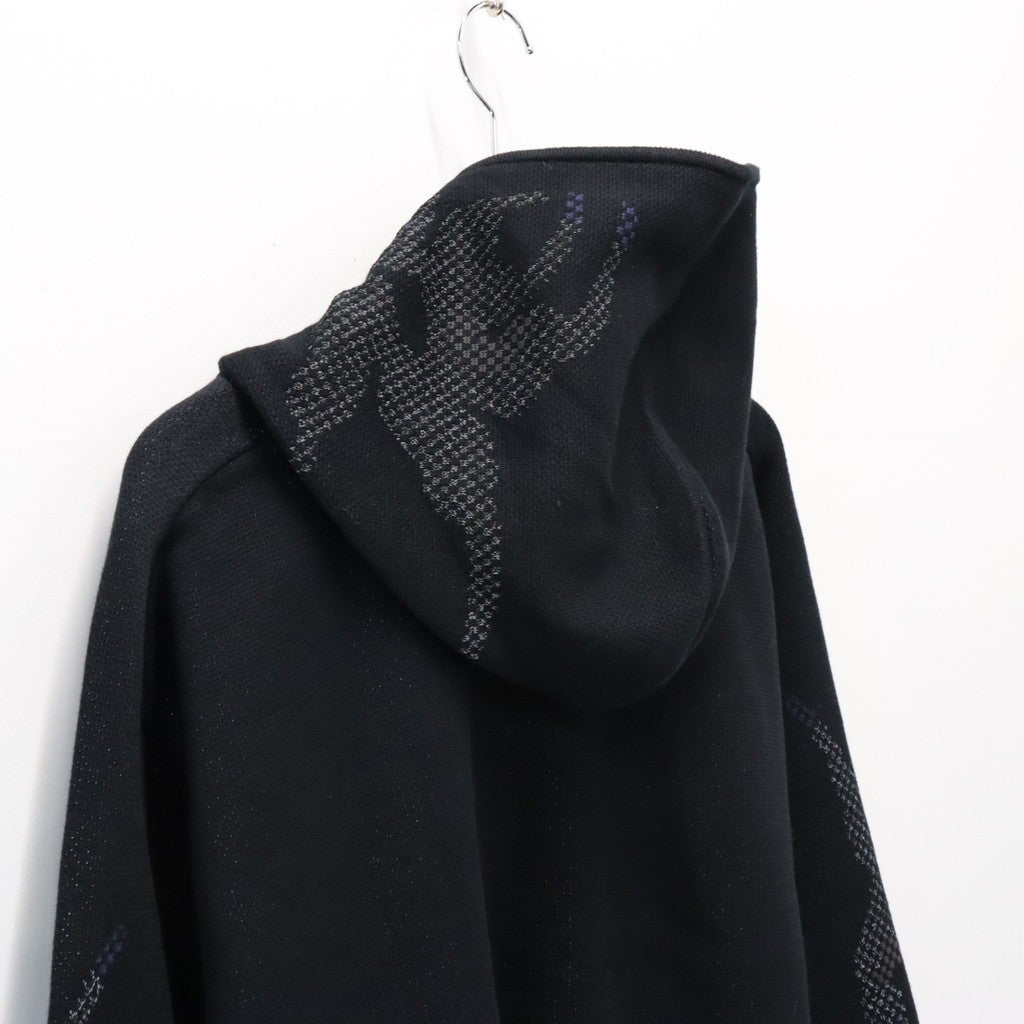 BIG D KNIT (× BIG D) #BLACK REFLECTOR [JI-26AW-KN01]