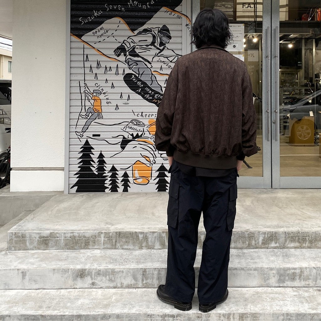 高科技降落傘褲 #黑色 [BP-55024]