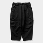 RIPSTOP CARGO BALLOON PANTS #Black [SS25-B01]