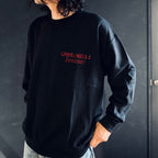 攻殼機動隊2：無罪 | 攻殼機動隊 | 圓領衛衣 - 款式2 - #黑色 [INNOCENCE-WM-SS02]