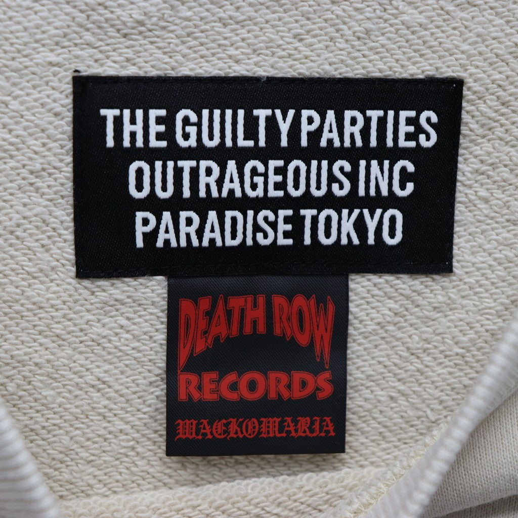 DEATH ROW RECORDS | WASHED MIDDLE WEIGHT CREW NECK SWEAT SHIRT