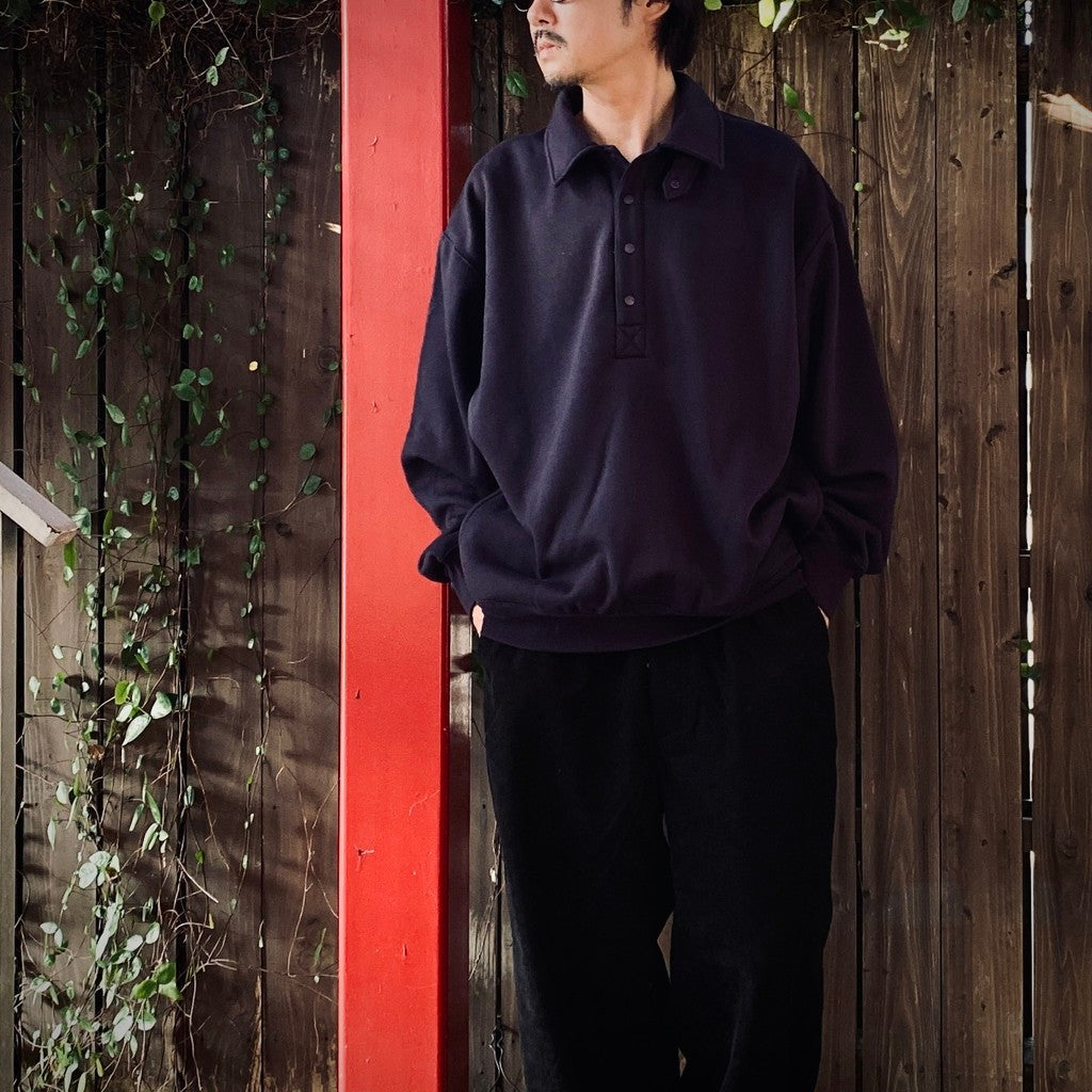 TECH SWEAT SNAP PULLOVER #PURPLE [BE-53025W] – cocorozashi
