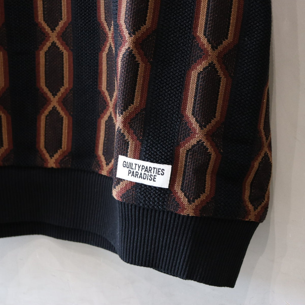 針織 POLO 衫 - 型號 3- #黑色 [24SS-WMK-KN21]