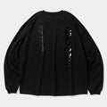 LABEL LOGO L/S T-SHIRT #Black [SS26-T02]