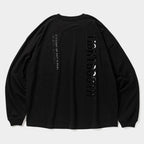 LABEL LOGO L/S T-SHIRT #Black [SS26-T02]