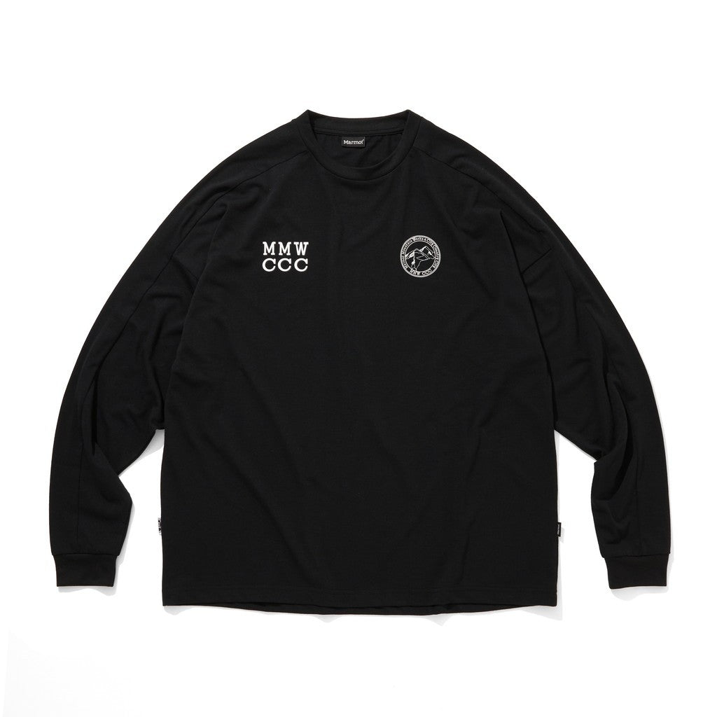 MARMOT | MMWCCC EVERYWHERE L/S T-SHIRT #BLACK [CCC-251C003]