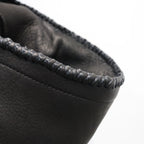 Early Morning | DEERSKIN LARGE MESSENGER BAG #BLACK [EM0924403]