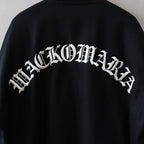 LEATHER VARSITY JACKET -B- (TYPE-2) #BLACK [24FW-WMO-BL16]