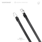 KIJIMA TAKAYUKI | No.UC-1 STRAP STRAP Necklace #Shadow [GOOPI-25AW-OCT-05]