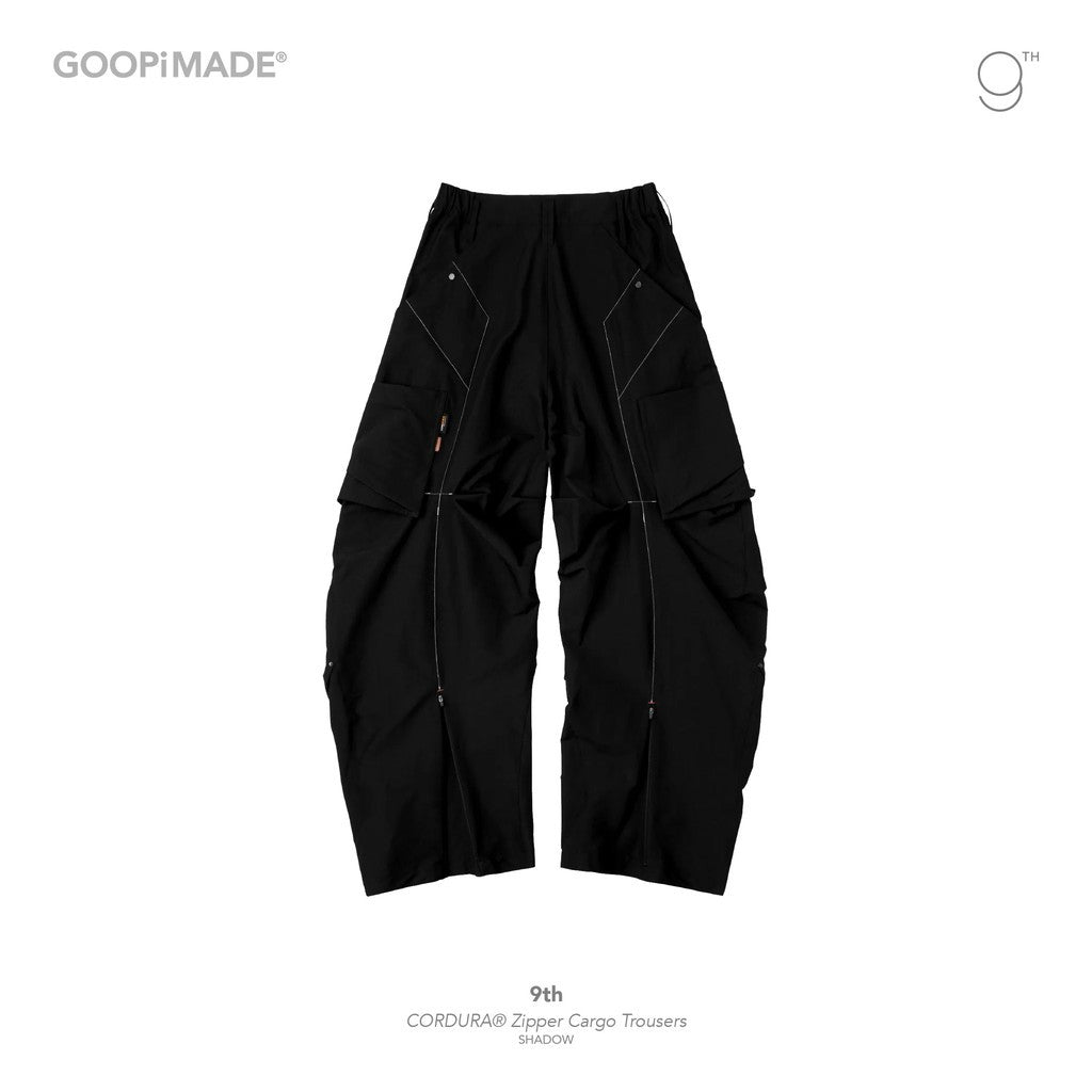 9th - CORDURA 拉鍊工裝褲 #Shadow [GOOPI-25AW-OCT-04]