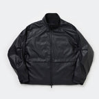 TECH SYNTHETIC SKIN WINDBREAKER JACKET #BLACK [BJ-40025W]