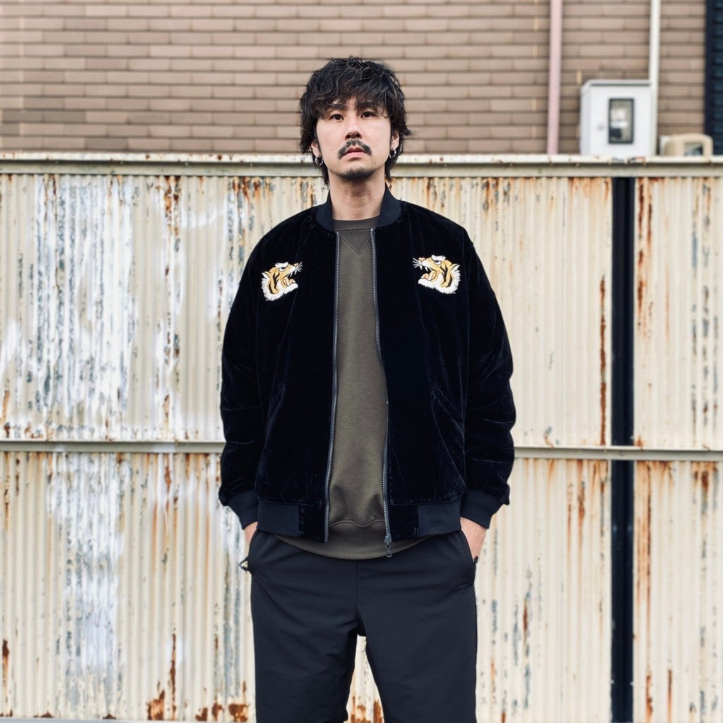 REVERSIBLE 「SKAJAN」 DOWN JACKET #BK×BK [TAION-JK04JS]