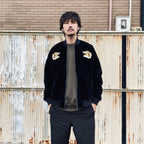 REVERSIBLE 「SKAJAN」 DOWN JACKET #BK×BK [TAION-JK04JS]