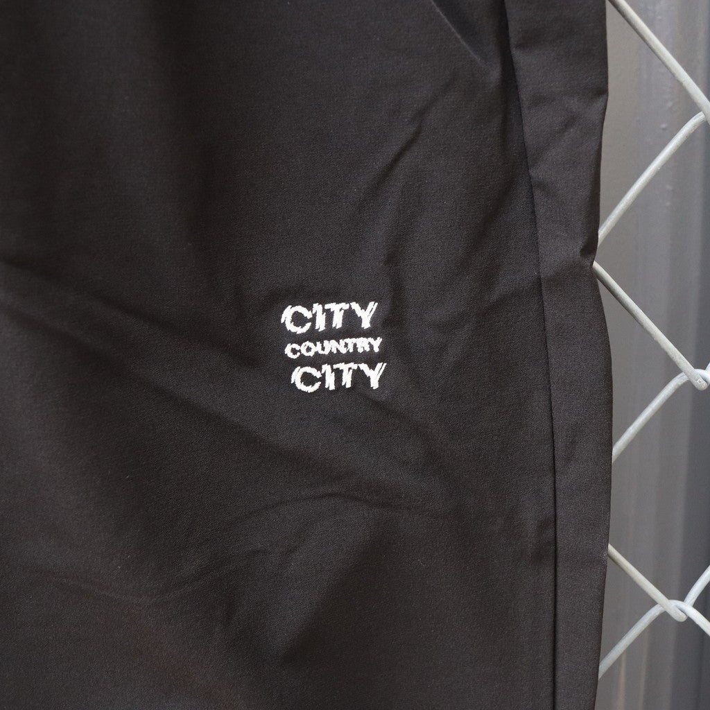 Embroiderd Logo Strech Easy Pants #BLACK [CCC-241P004]