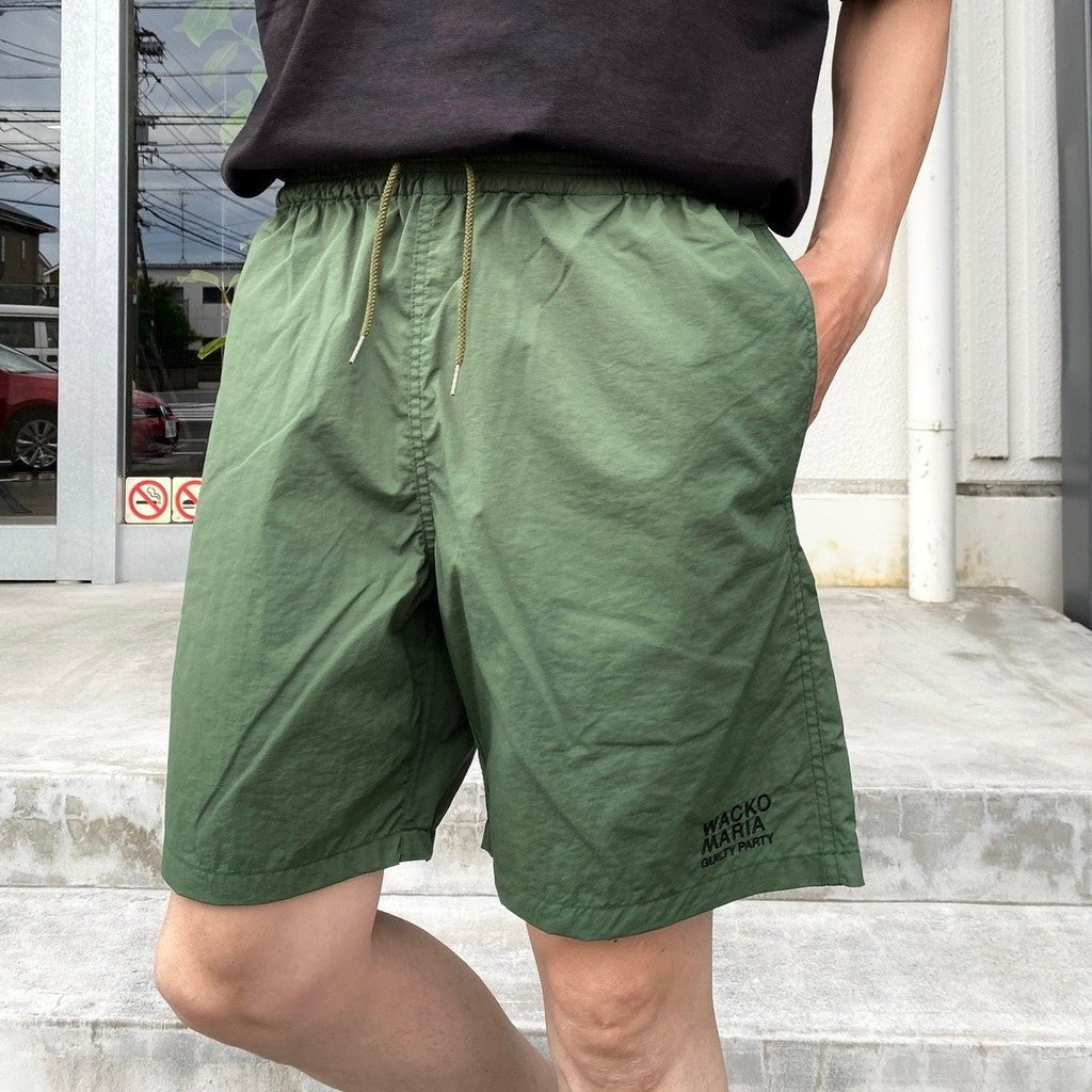 沙灘短褲 - 1 型 - #綠色 [24SS-WMP-PT13]