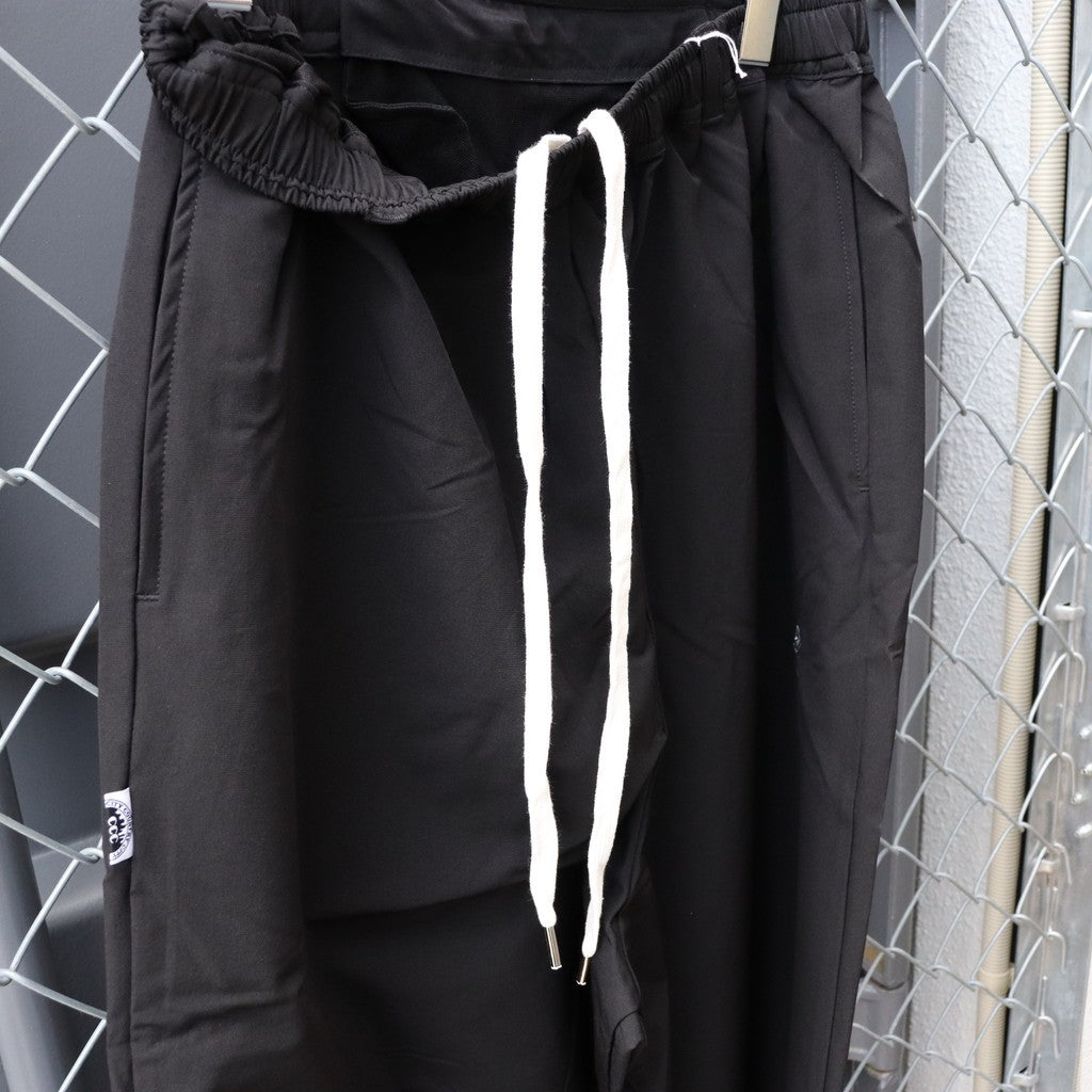 Embroiderd Logo Strech Easy Pants #BLACK [CCC-241P004]