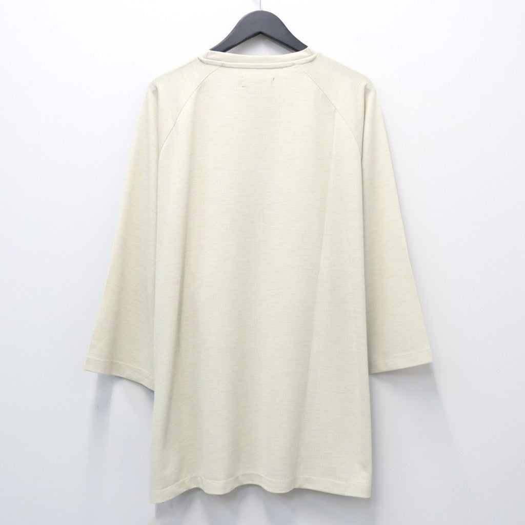 CHIDRY 3/4 SLEEVE T-SHIRT #Ivory [SU26-T01]
