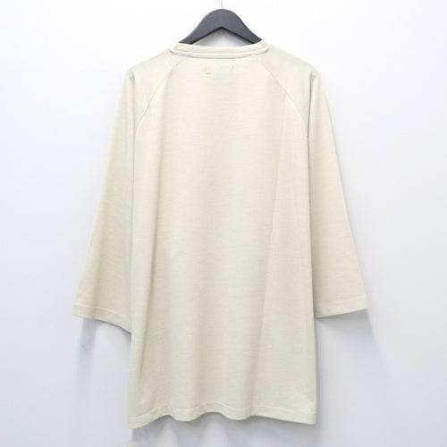 CHIDRY 3/4 SLEEVE T-SHIRT #Ivory [SU26-T01]